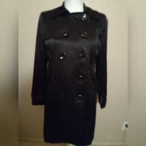 Black trench coat